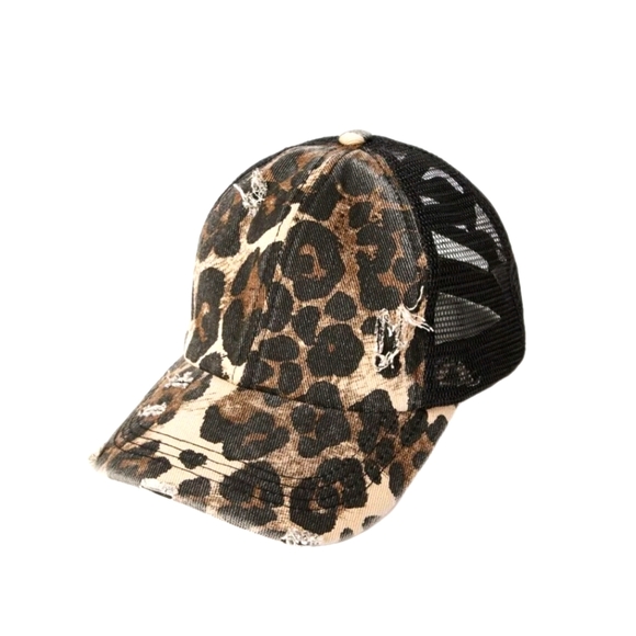 HarvestOfLove Accessories - LEPOARD PRINT HAT
